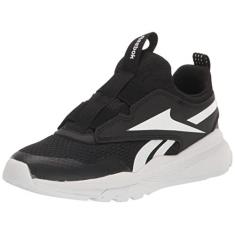 Imagem de Reebok Tênis de corrida unissex infantil Xt Sprinter slip on, Núcleo preto/branco, 17