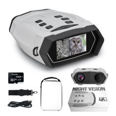 Imagem de Óculos de visão noturna Wheyda 4K 48MP Photo 8X Zoom 32GB TF