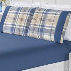 Imagem de Jogo De Cama Lençol King 3 Peças Micropercal 200 Fios Naturale - Bia E