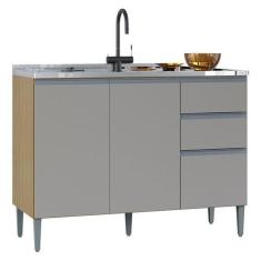 Imagem de Balcão De Pia Aline Damasco Off White - Poquema - Poquema Industria