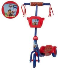 Imagem de Patinete Infantil Patrulha Canina Pequeno Suporta 20Kg Azul - Toys 2U