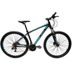 Imagem de Bicicleta Elleven Rocker Ii Hd Aro 29 Tam 17 Preto/Azul 24V Suspensão