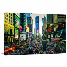 Imagem de Quadro Decorativo da Times Square - Tela em Canvas