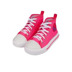 Imagem de Tênis Botinha Lona Infantil Feminino Pampili Easy 729003 Pink-Feminino