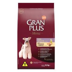 Imagem de Ração Granplus Menu Frango E Arroz Para Cães Sênior Mini - 10,1 Kg