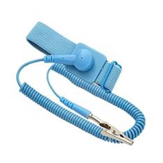 Imagem de Pulseira Antiestatica Com Cabo E Plug Banana + Garra Jacaré