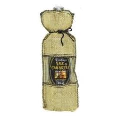 Imagem de Cachaça Vale da Canastra Prata filtrada do carvão vegetal 670ml - Capa Juta