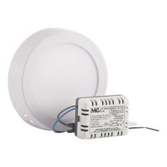Imagem de Painel Plafon De Led 6w Frio Redondo Sobrepor Margirius