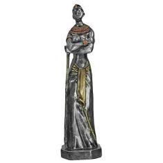 Imagem de Estátua Escultura de Mulher Africana Estatueta Decorativa