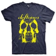 Imagem de Camiseta Deftones Marinho e  em Silk 100% Algodão