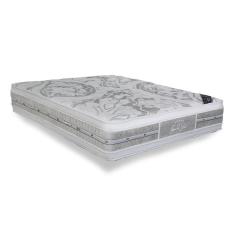 Imagem de Colchão King Molas Ensacadas Látex Pocket Super Luxo Double Face Euro Pillow (193x203x36) - Castor