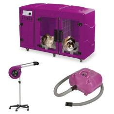 Imagem de Maquina De Secar + Secador Maestro E Soprador Revolution Kyklon Pink