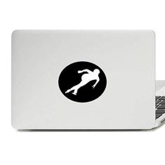 Imagem de Adesivo de notebook com emblema de vinil  para esportes de inverno patinação