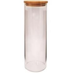 Imagem de Pote Hermético 1650ml Vidro Borosilicato Tampa Bambu Vika