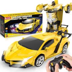 Imagem de Carro de controle remoto Britik Transform para crianças de 4 a 8 anos