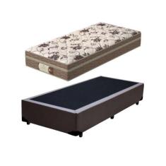 Imagem de Cama Box Solteiro + Colchão Mola Ensacada Probel Style Pillow