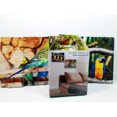 Imagem de Quebra-Cabeça Pássaros Cognitivo Reabilitação Para Idosos - Aves - Rei