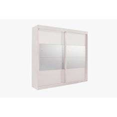 Imagem de Guarda roupa casal trancoso 2 portas de correr  6 gavetas 4 espelhos c