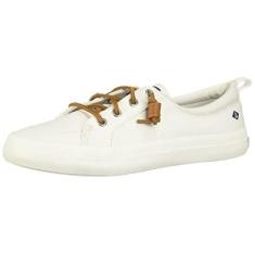 Imagem de Sperry tênis feminino Crest Vibe lona cano baixo com cadarço moderno