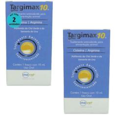 Imagem de Targimax 10 Suplemento Animal 10ml Kit Com 2 - Inovet