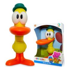 Imagem de Boneco Pocoyo Vinil Turma Pocoyo Elly Pato Grande Articulado - Cardoso