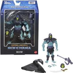 Imagem de Boneco de ação Masters of the Universe Masterverse New Eternia Skeletor com acessórios, presente colecionável Motu de 7 polegadas para fãs de 6 anos o