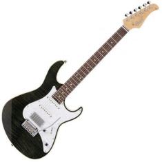Imagem de Guitarra Elétrica 6 Cordas Cort G280 SEL TBK Trans Black