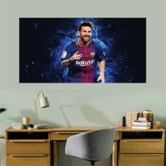 Imagem de Adesivo Parede Futebol Messi tamanho 50cm x 100cm