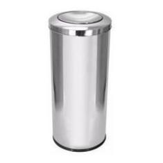 Imagem de Lixeira Aço Inox 22 Litros Tampa Meia Esfera