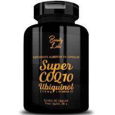 Imagem de Super Coenzima Q10 Ubiquinol - Coq10 + Vit D3 - 60 Caps - Beauty Labs