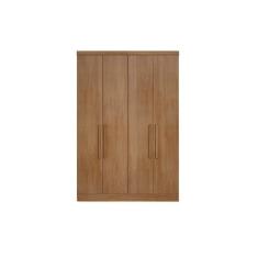 Imagem de Módulo de Quarto Casal Guarda Roupa c/ 4 Portas e 3 Gavetas Rizon/Linea Cumaru - Novo Horizonte