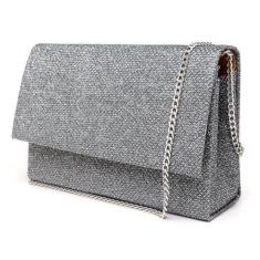 Imagem de Bolsa Feminina para festas Com Gliter Clutch Casamento Balada Luxo - S
