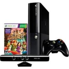 Imagem de Console Xbox 360 Super Slim 4GB Mostruário + Sensor kinect + 1 Jogo de Kinect Aleatório (Leia a Descrição)