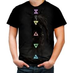 Imagem de Camiseta Camisa Personalizada The Witcher Geralt De Rívia 2