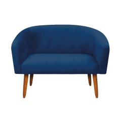 Imagem de Namoradeira Stella Suede Azul Marinho