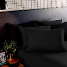 Imagem de Lençol Solteiro Com Elástico Mescla Vivaldi Fusion Chumbo