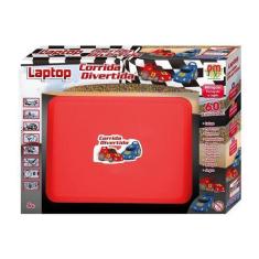 Imagem de Laptop Infantil Azul Corrida Divertida Dm Toys
