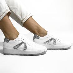 Imagem de Tênis Brilho Kezia Branco Branco 35-Feminino