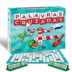 Imagem de Jogo De Tabuleiro Infantil Palavras Cruzadas 2171 - Pais E Filhos - Pa