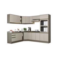 Imagem de Cozinha Modulada Conect Com 19 Peças Duna/Cristal - Henn