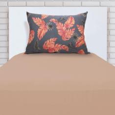 Imagem de Jogo Lençol Cama Solteiro Belo Horizonte Com Elástico 2 Pçs