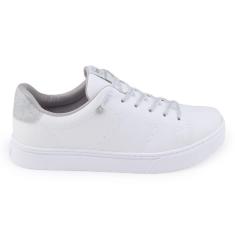 Imagem de Tênis Feminino Via Marte Casual 016-002 napa glitter cadarço