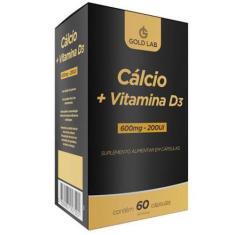 Imagem de Cálcio +Vitamina D3 Gold Lab C/60 Cápsulas - Qualy Nutri
