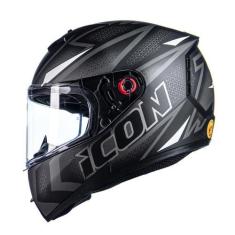 Imagem de Capacete Moto Peels Esportivo Lançamento Icon Fast Original, 58, Branc