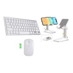 Imagem de Teclado Mouse Sup Kit Para Tablet Galaxy Tab S8 - Branco - Skin Zabom
