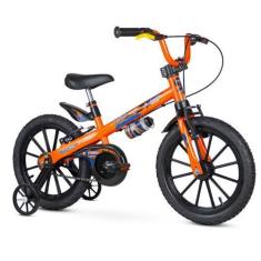 Imagem de Bicicleta Menino Menina Nathor Bike Infantil 5 A 8 Anos Aro 16