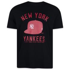 Imagem de Boné New Era 59fifty New York Yankees Aba Reta Fitted Preto  masculino