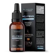 Imagem de Melatonina em Gotas Sublingual 0,21mg por Gota ELLYM NUTRITION 30ml Sabor Maracujá Rápida Absorção Efeito Imediato