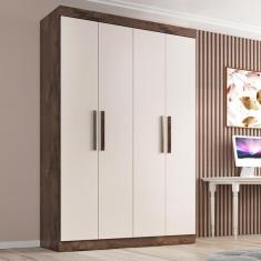 Imagem de Guarda Roupa Solteiro Lisboa 4 Portas 2 Gav