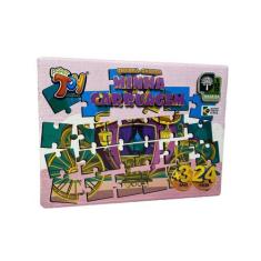 Imagem de Brinquedo Quebra Cabeça Em Mdf 24 Peças Minha Carruagem +3 Anos Paper